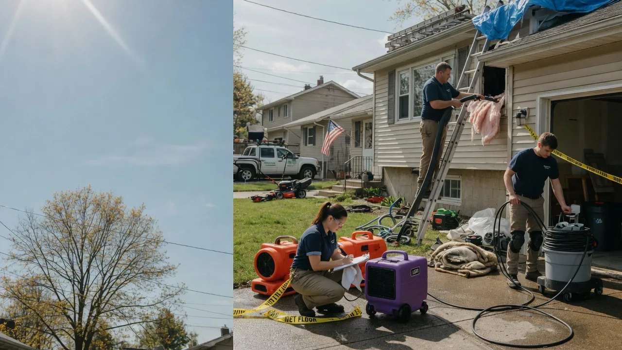 Emergency Water Removal in Bellefontaine, OH near me